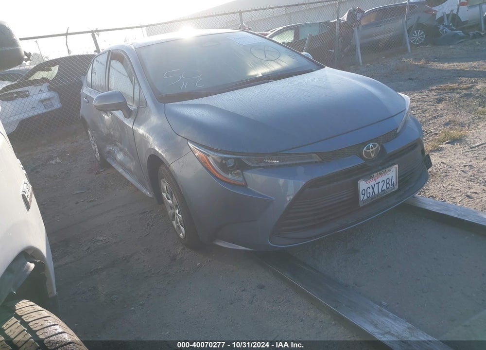 2023 TOYOTA COROLLA LE VIN: JTDB4MEE9PJ006831