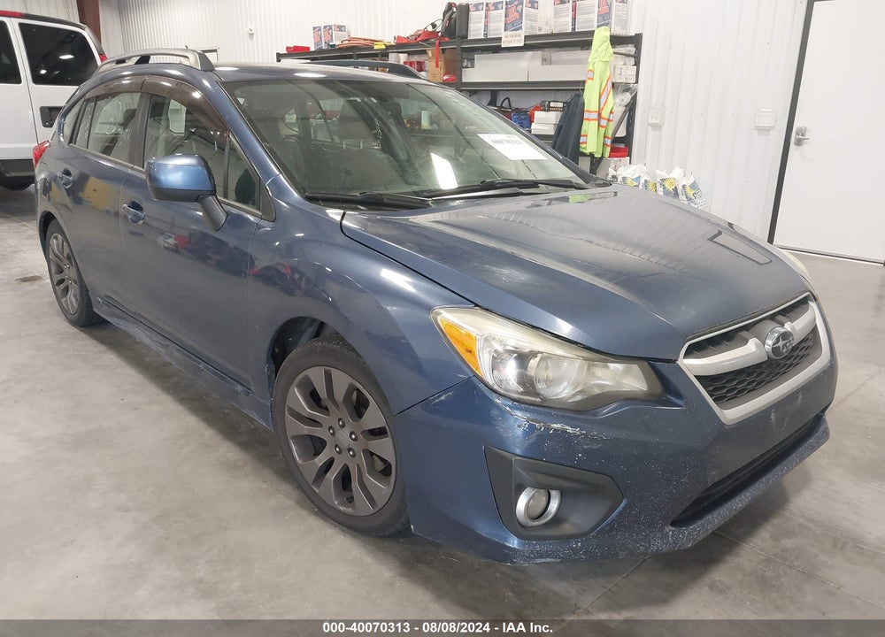 2012 SUBARU IMPREZA 2.0I SPORT LIMITED VIN: JF1GPAS69CH204387