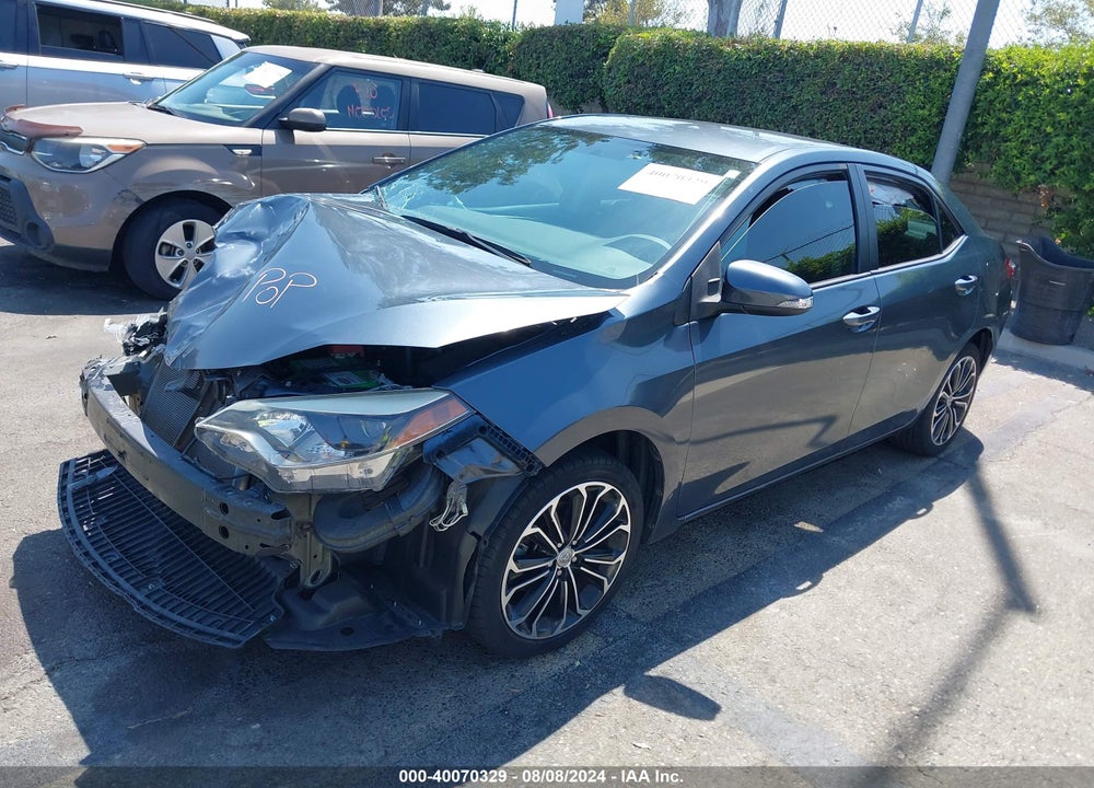 2015 TOYOTA COROLLA S PLUS VIN: 5YFBURHE5FP337411