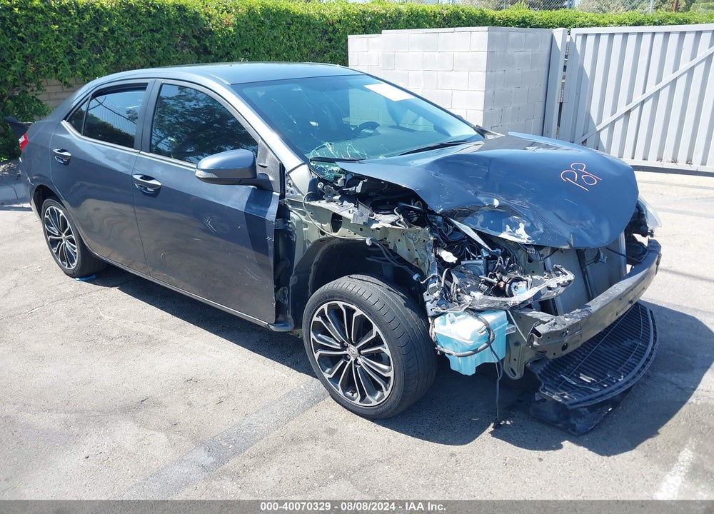 2015 TOYOTA COROLLA S PLUS VIN: 5YFBURHE5FP337411