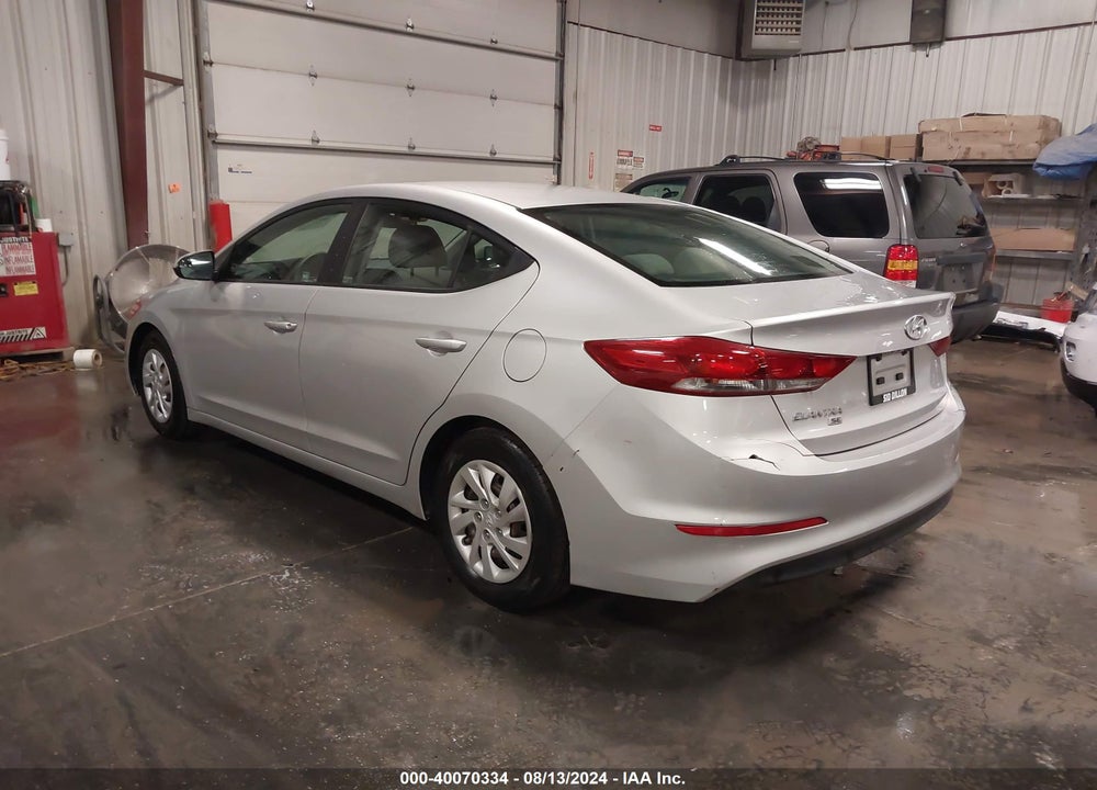 2018 HYUNDAI ELANTRA SE VIN: 5NPD74LF5JH331410