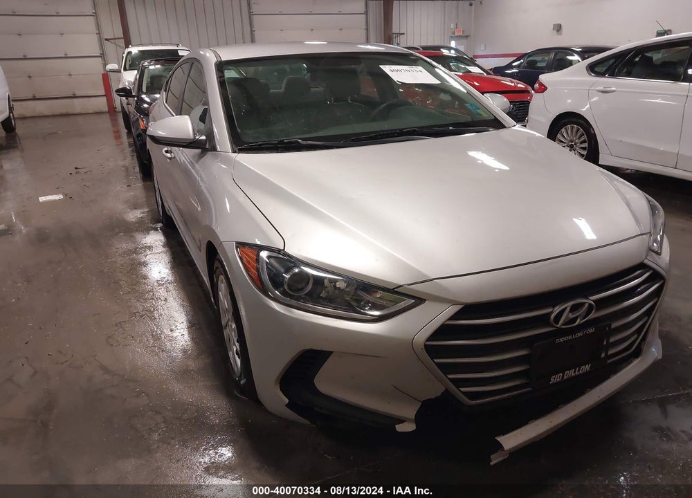 2018 HYUNDAI ELANTRA SE VIN: 5NPD74LF5JH331410