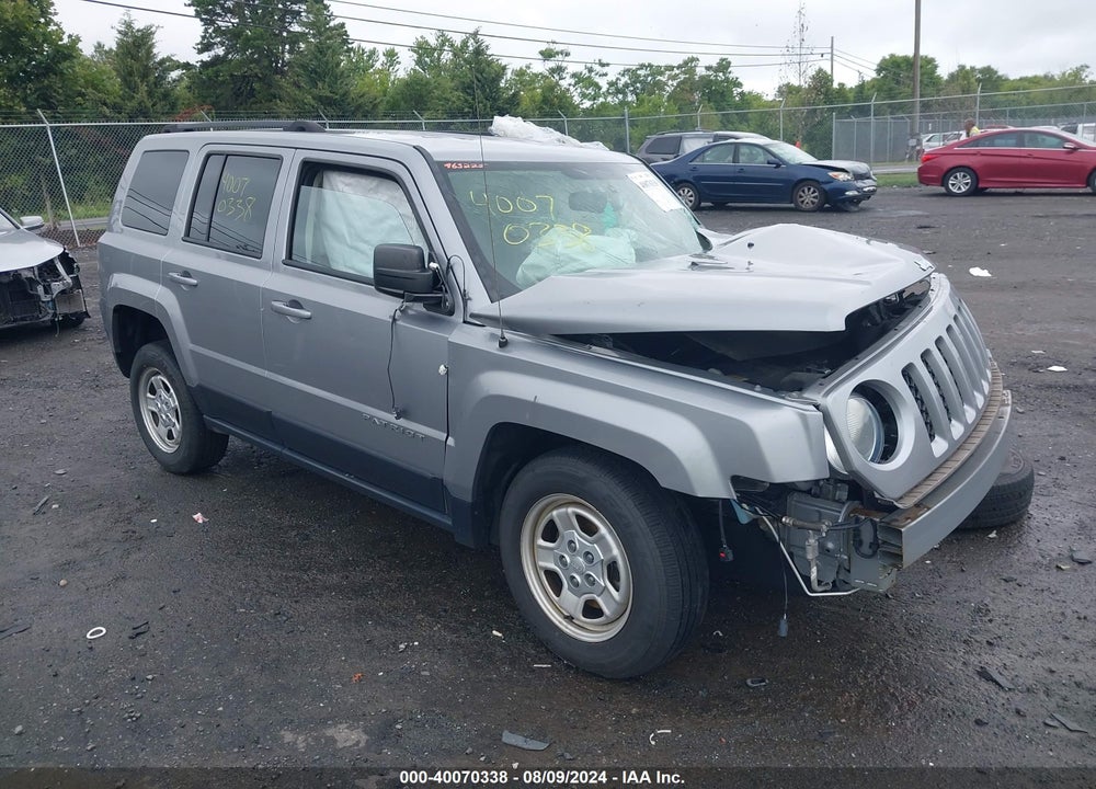 2017 JEEP PATRIOT VIN: 1C4NJRBB5HD179517