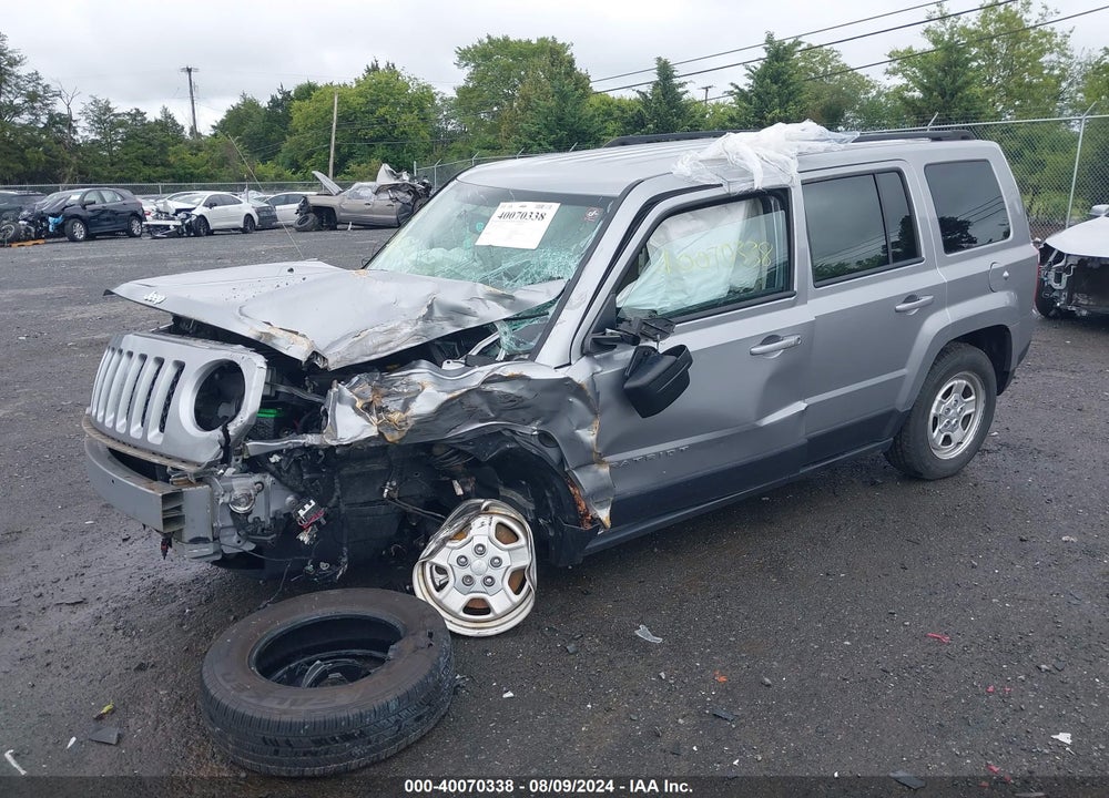 2017 JEEP PATRIOT VIN: 1C4NJRBB5HD179517