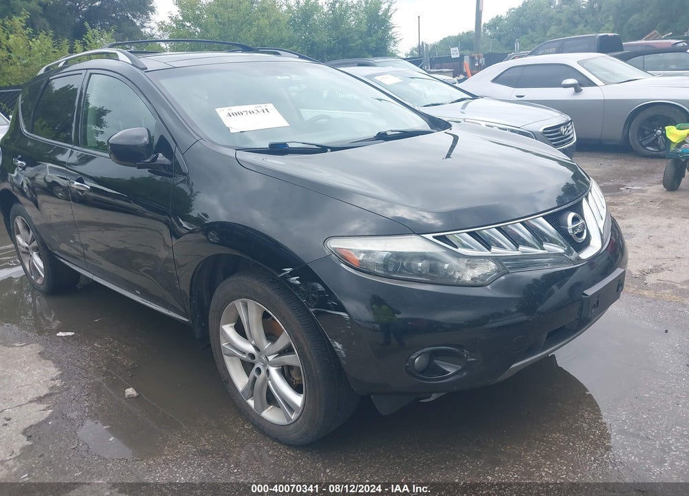 2009 NISSAN MURANO S/SL/LE VIN: JN8AZ18W49W148949