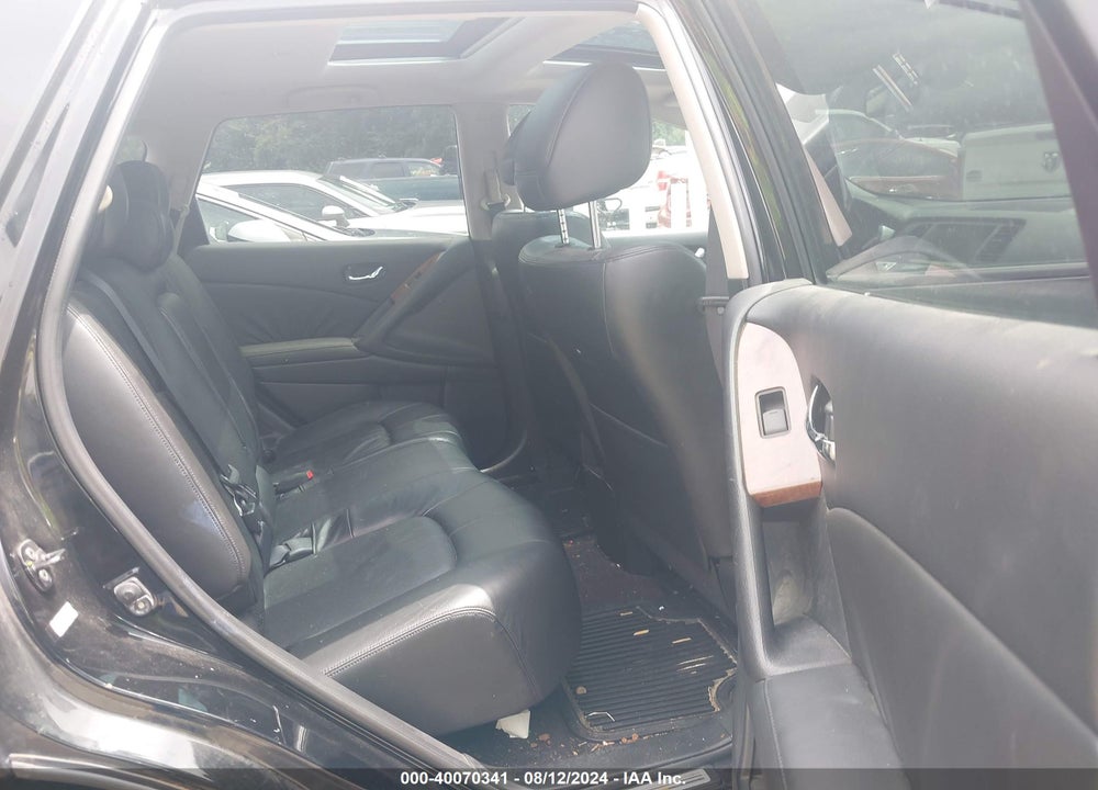 2009 NISSAN MURANO S/SL/LE VIN: JN8AZ18W49W148949
