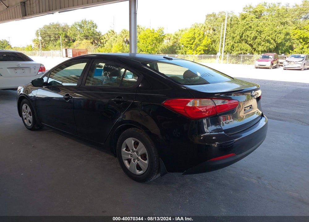 2016 KIA FORTE LX VIN: KNAFK4A65G5621288