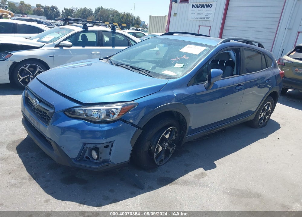 2018 SUBARU CROSSTREK 2.0I PREMIUM VIN: JF2GTABC4JH342185