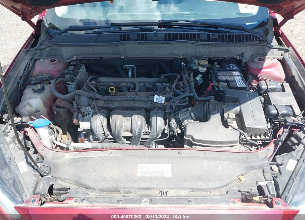 2013 FORD FUSION S VIN: 3FA6P0G73DR374963