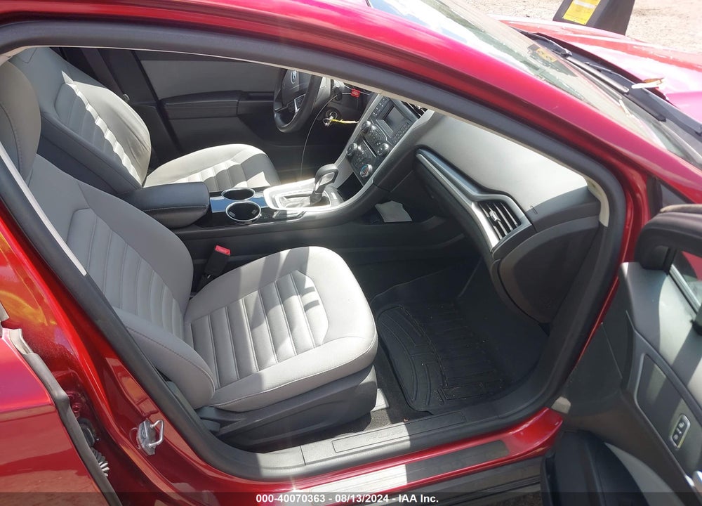 2013 FORD FUSION S VIN: 3FA6P0G73DR374963