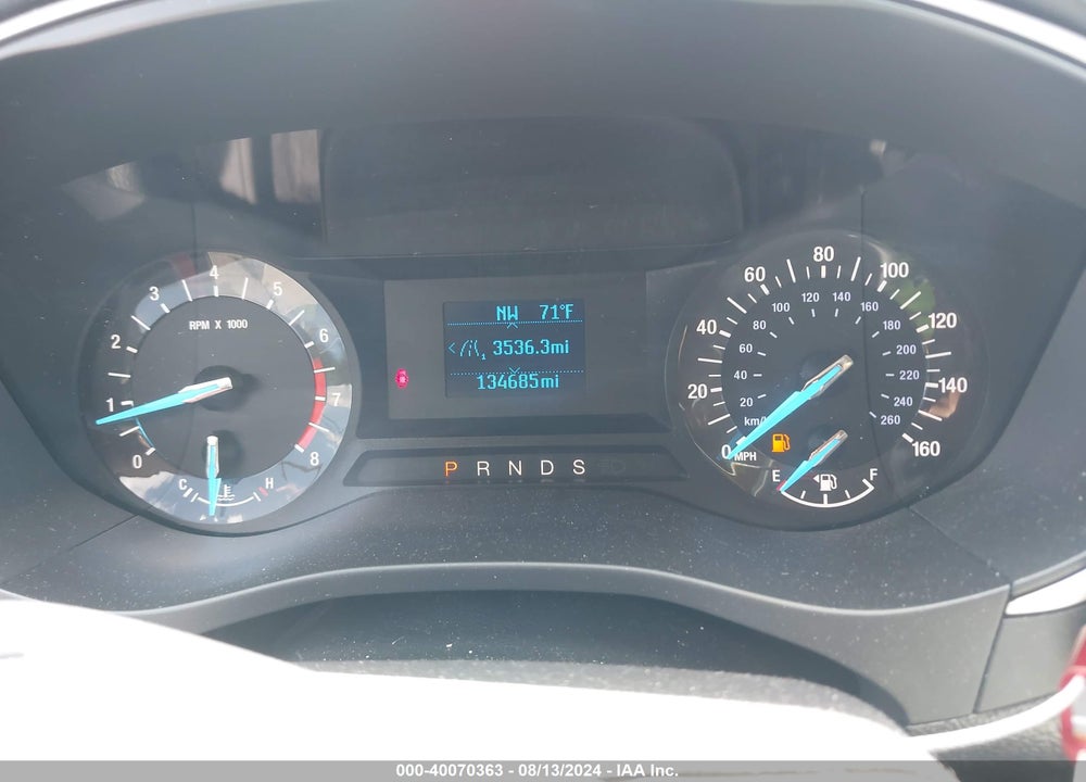 2013 FORD FUSION S VIN: 3FA6P0G73DR374963