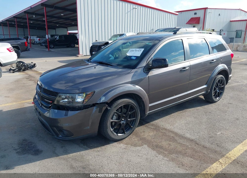 2018 DODGE JOURNEY SXT VIN: 3C4PDCBB2JT500958