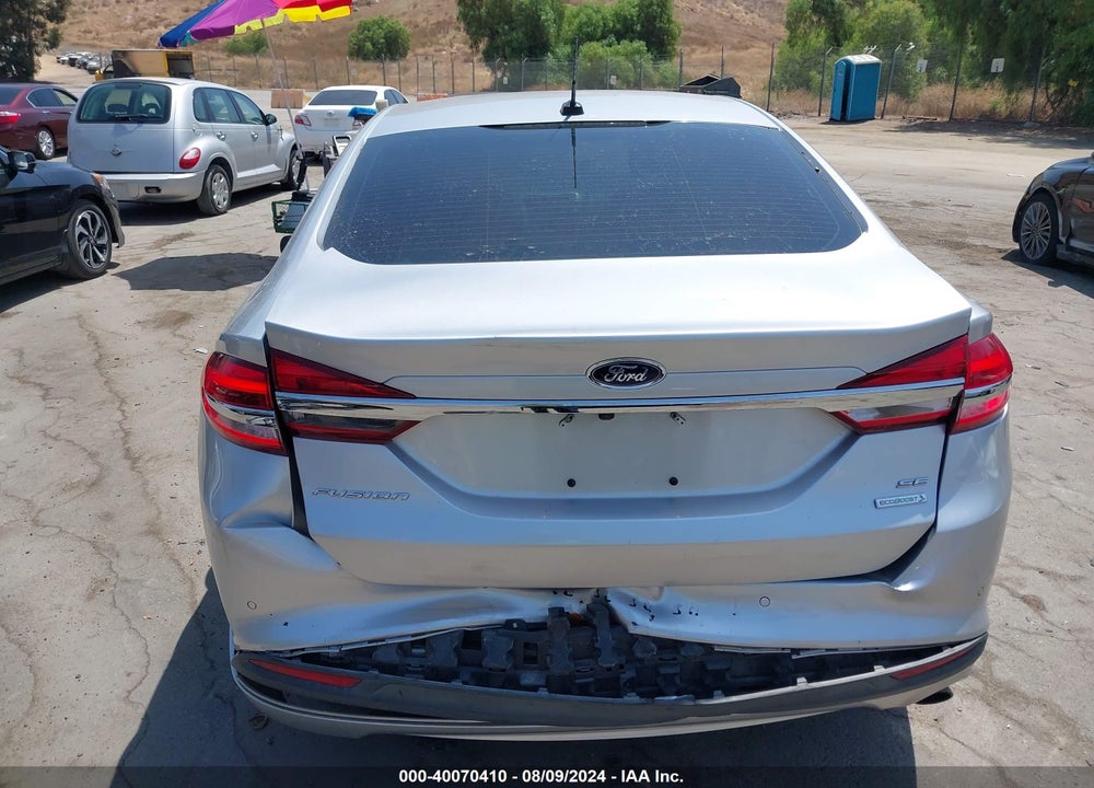 2018 FORD FUSION SE VIN: 3FA6P0HD5JR260768