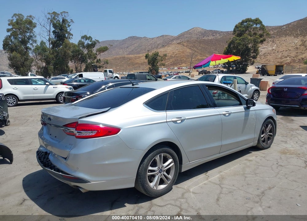 2018 FORD FUSION SE VIN: 3FA6P0HD5JR260768