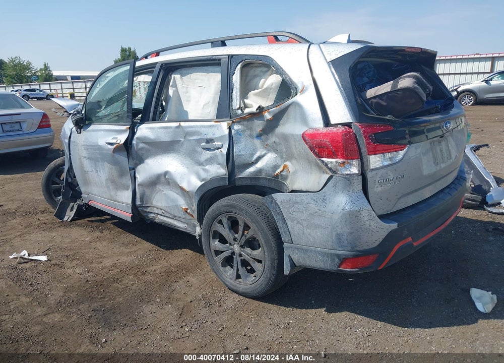2021 SUBARU FORESTER SPORT VIN: JF2SKARC2MH477687