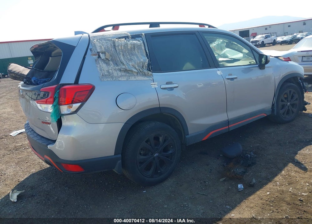 2021 SUBARU FORESTER SPORT VIN: JF2SKARC2MH477687