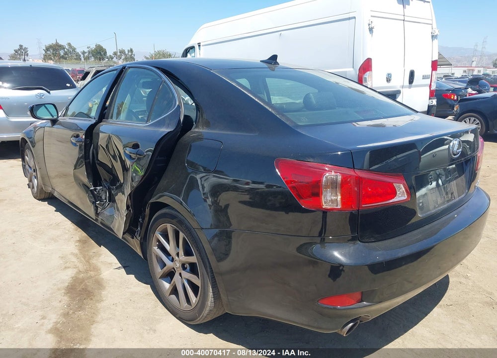 2013 LEXUS IS 250 VIN: JTHBF5C2XD5186574