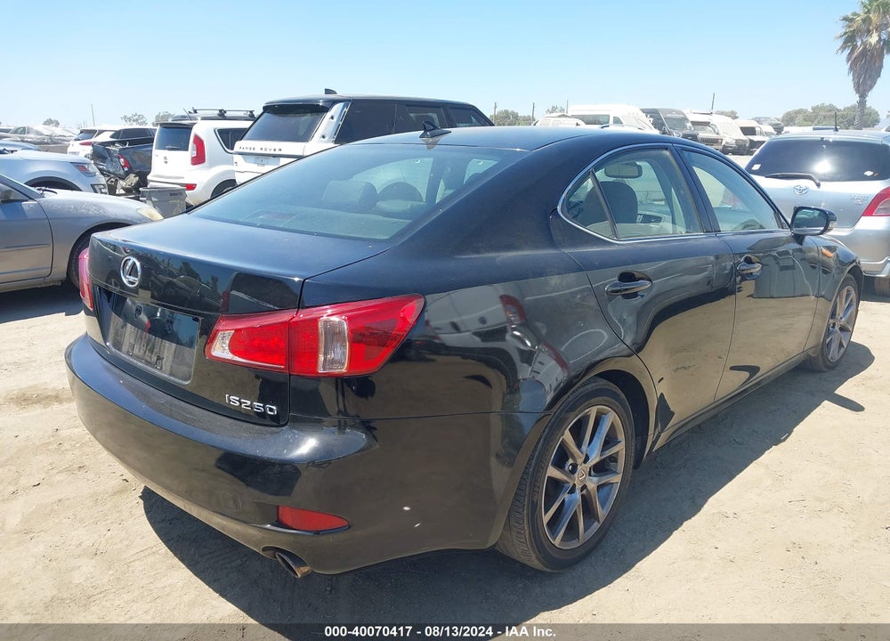 2013 LEXUS IS 250 VIN: JTHBF5C2XD5186574