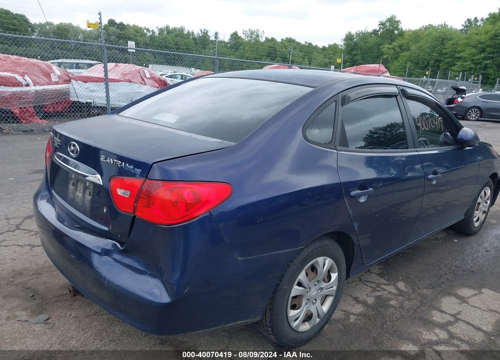2010 HYUNDAI ELANTRA VIN: KMHDU4AD0AU049364