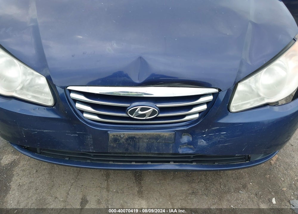 2010 HYUNDAI ELANTRA VIN: KMHDU4AD0AU049364