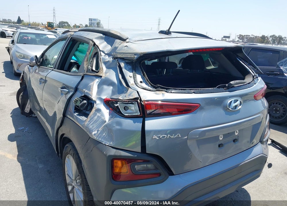 2018 HYUNDAI KONA SEL VIN: KM8K62AA2JU180260