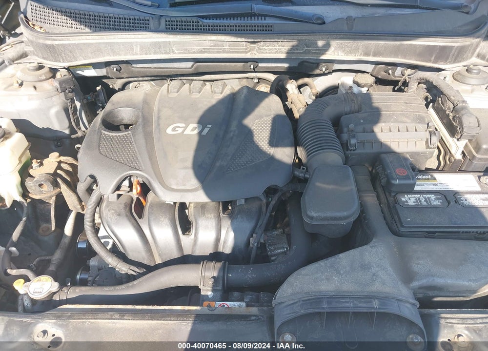 2013 HYUNDAI SONATA GLS VIN: 5NPEB4AC1DH712574