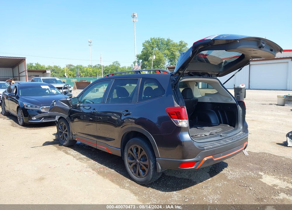 2019 SUBARU FORESTER SPORT VIN: JF2SKAKCXKH428809