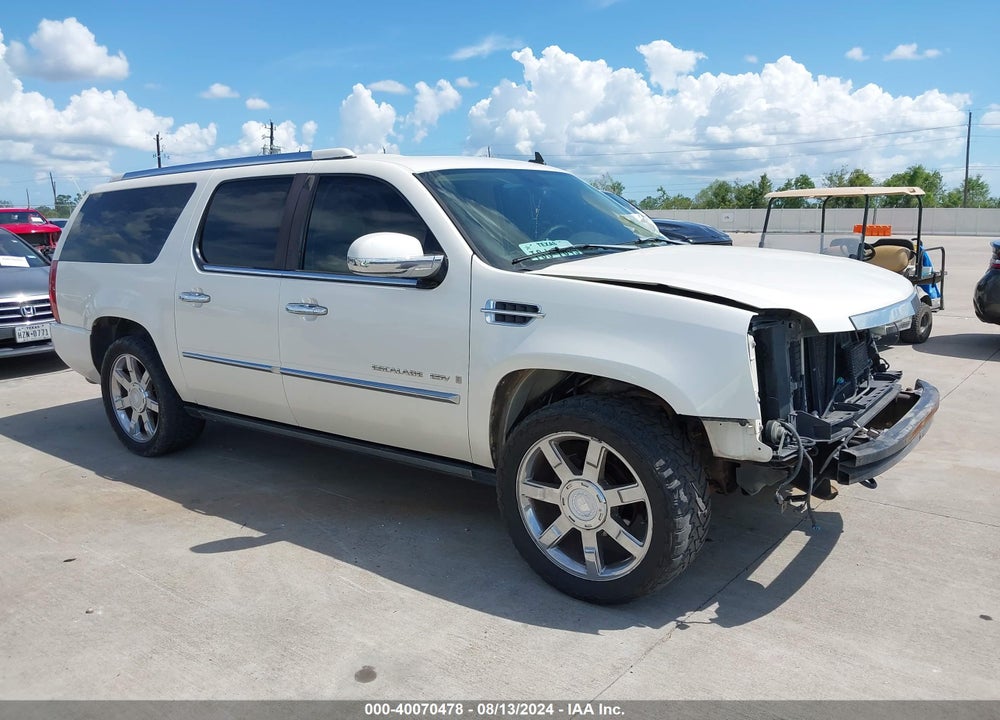 2007 CADILLAC ESCALADE ESV VIN: 1GYFK66837R318103