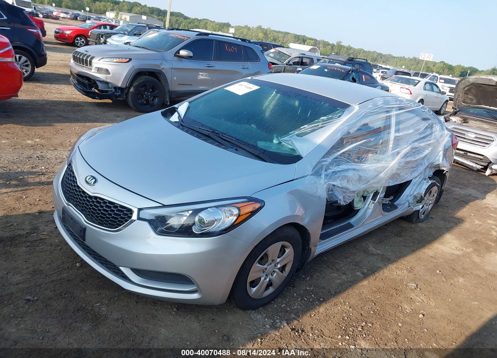 2016 KIA FORTE LX VIN: KNAFK4A67G5510919