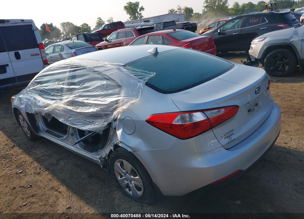 2016 KIA FORTE LX VIN: KNAFK4A67G5510919