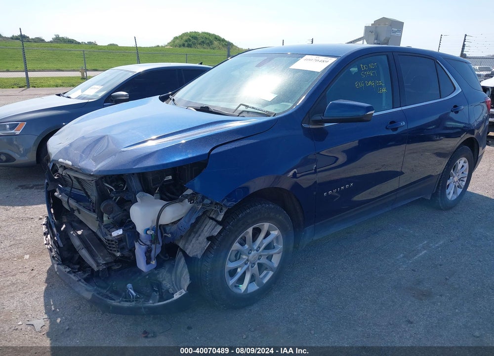 2019 CHEVROLET EQUINOX LT VIN: 2GNAXUEV8K6297077