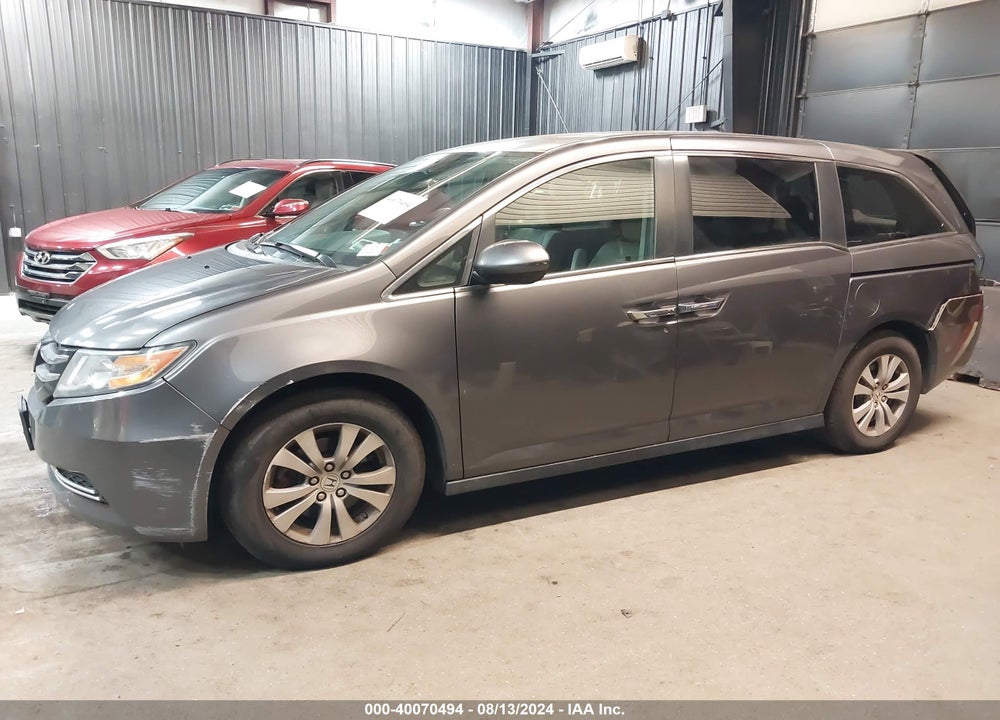 2017 HONDA ODYSSEY EX VIN: 5FNRL5H45HB021717