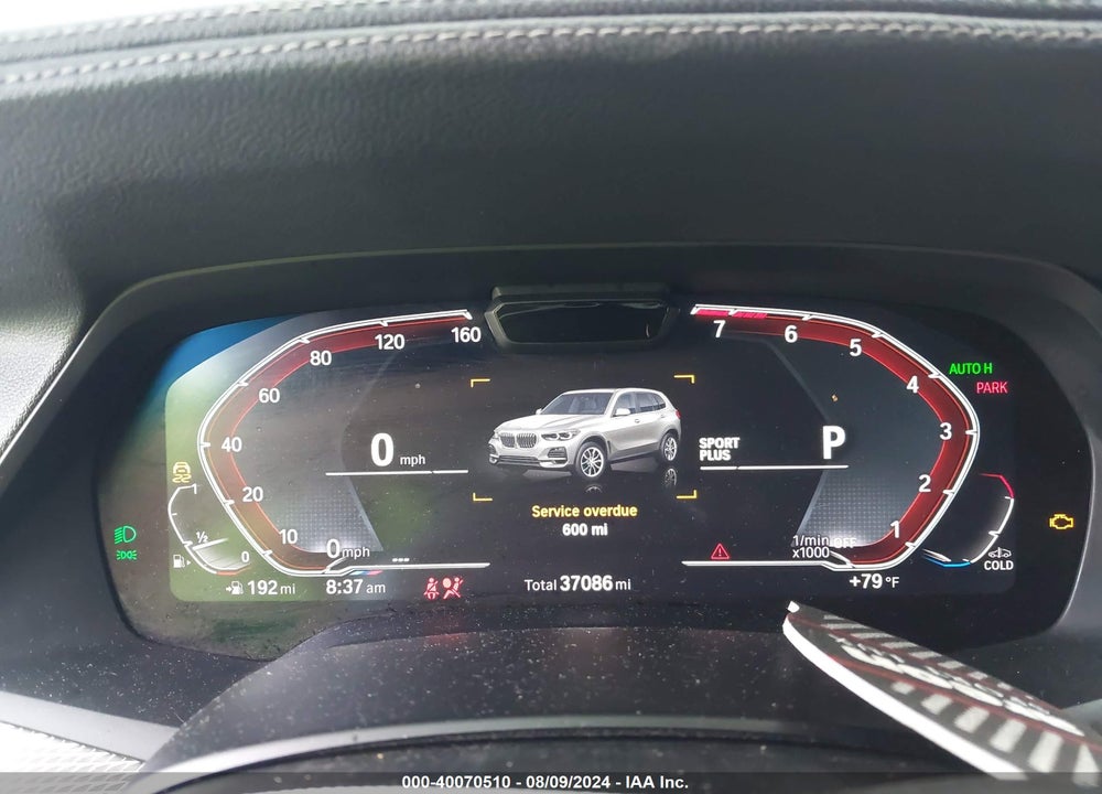 2022 BMW X5 XDRIVE40I VIN: 5UXCR6C04N9L85632