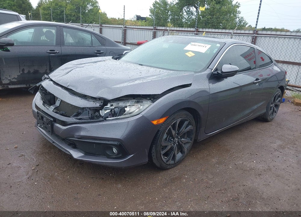 2019 HONDA CIVIC SPORT VIN: 2HGFC4A89KH305106