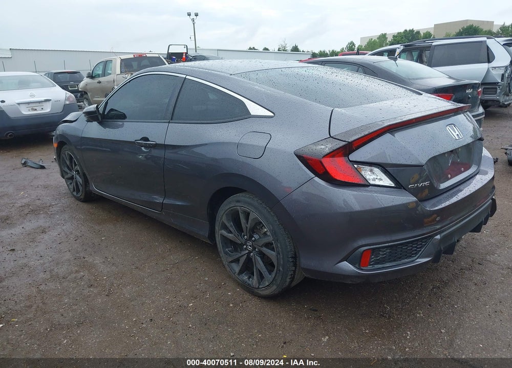 2019 HONDA CIVIC SPORT VIN: 2HGFC4A89KH305106