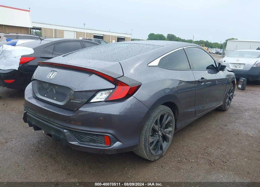 2019 HONDA CIVIC SPORT VIN: 2HGFC4A89KH305106