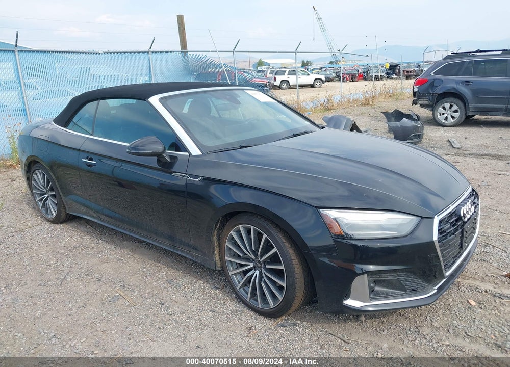2022 AUDI A5 CABRIOLET PREMIUM 45 TFSI QUATTRO S TRONIC VIN: WAU2AGF52NN005774
