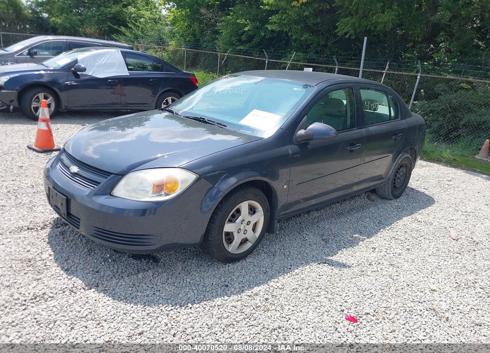 2008 CHEVROLET COBALT LT VIN: 1G1AL58F587250606