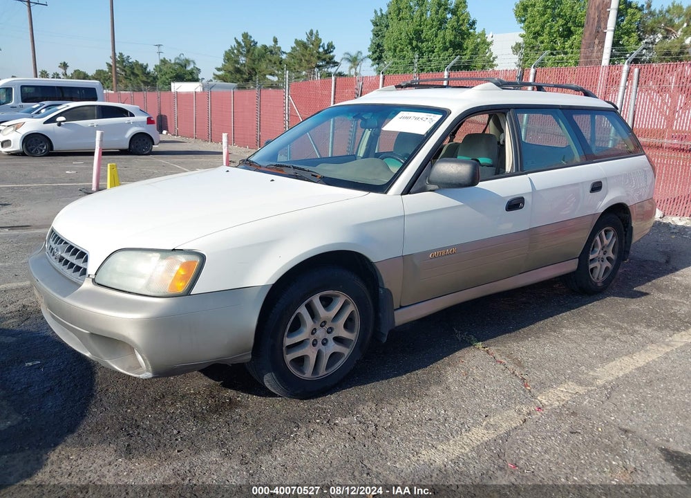 2003 SUBARU OUTBACK VIN: 4S3BH675737650459