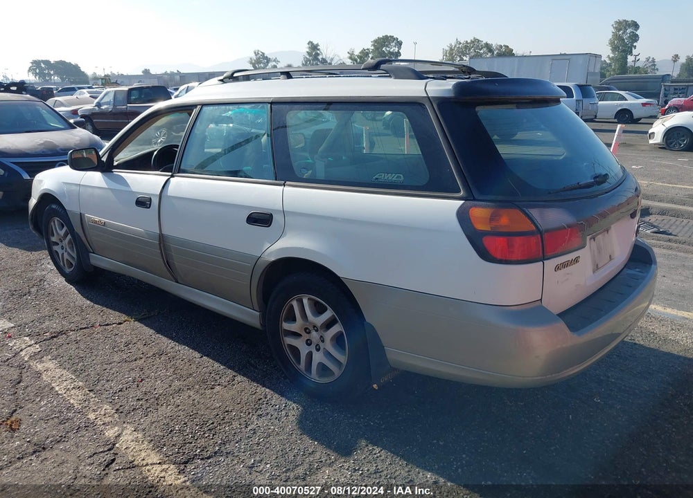 2003 SUBARU OUTBACK VIN: 4S3BH675737650459