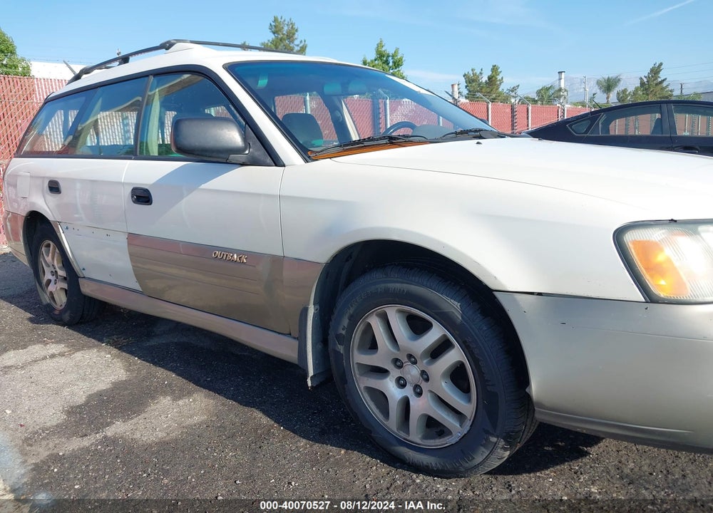 2003 SUBARU OUTBACK VIN: 4S3BH675737650459