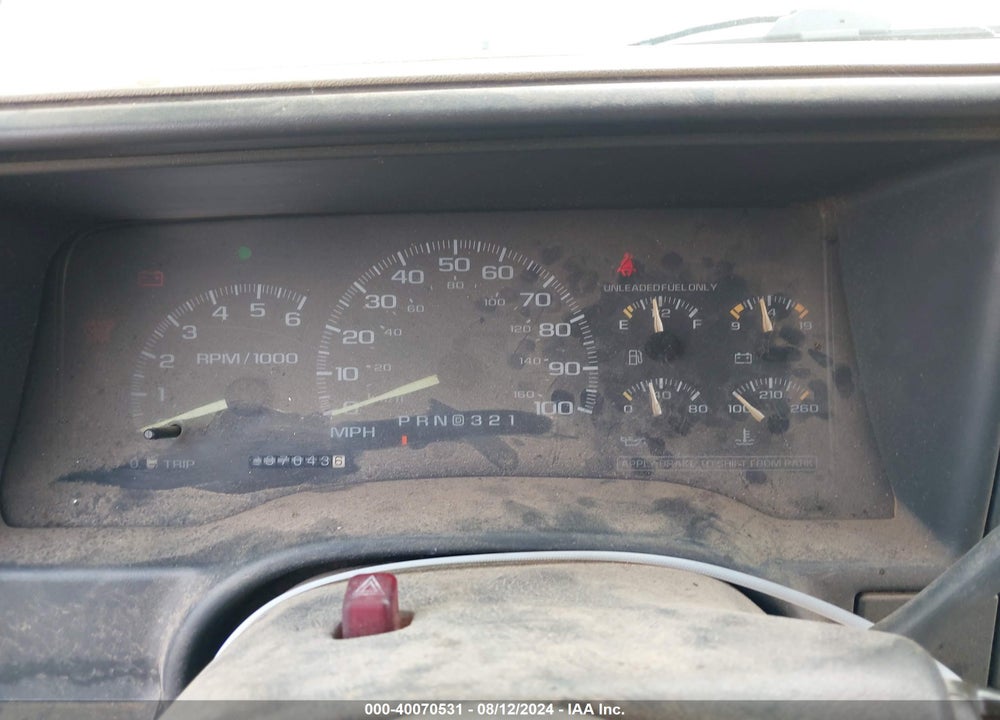 1997 GMC YUKON SLE VIN: 1GKEC13R8VJ761054