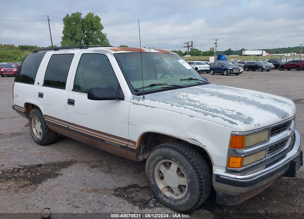 1997 GMC YUKON SLE VIN: 1GKEC13R8VJ761054
