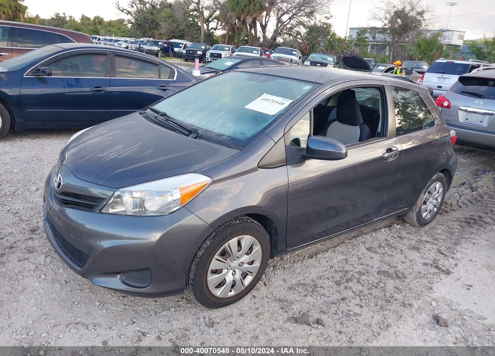 2014 TOYOTA YARIS LE (TMC/CBU PLANT) VIN: JTDJTUD36ED595394
