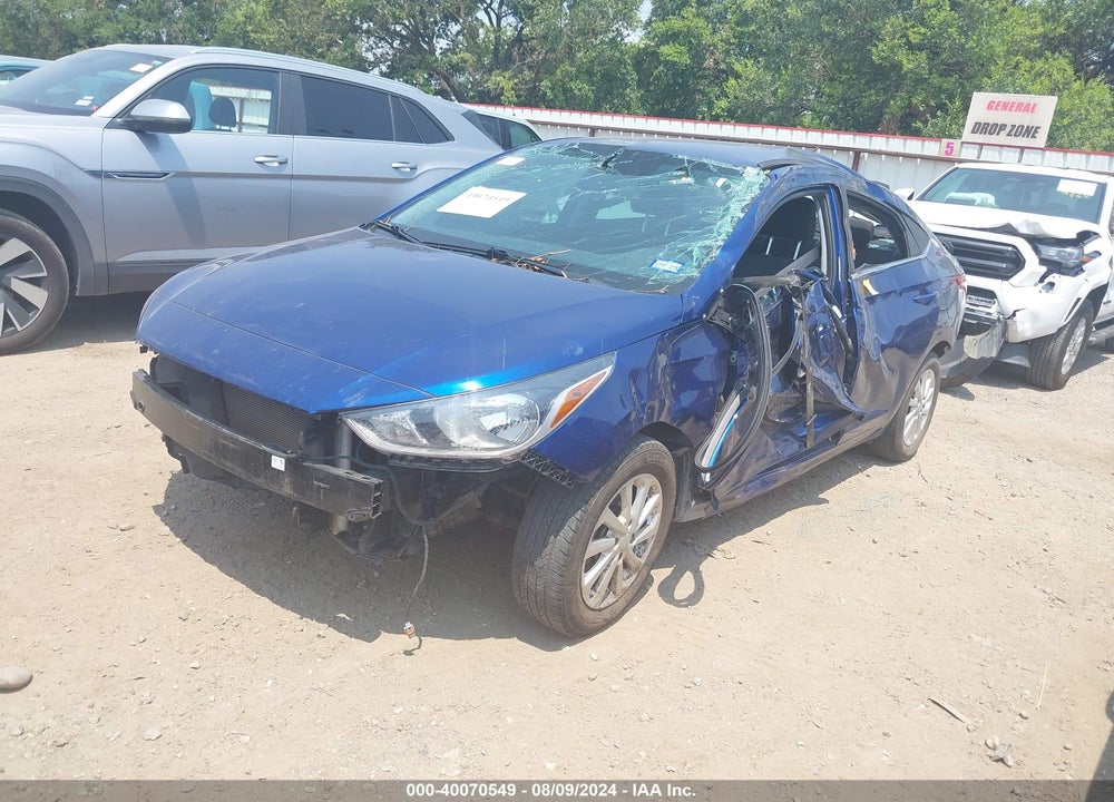 2021 HYUNDAI ACCENT SEL VIN: 3KPC24A68ME147083
