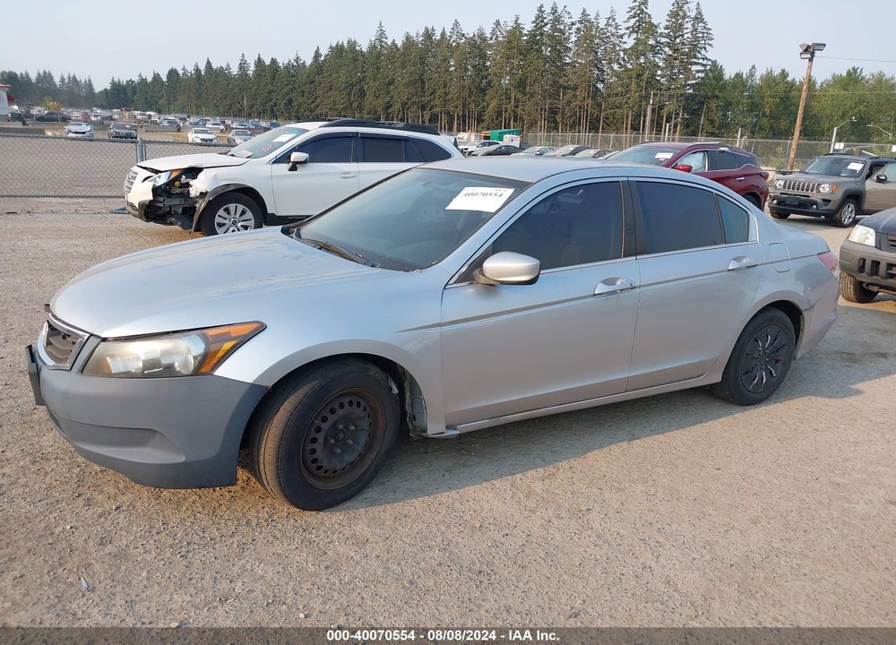 2008 HONDA ACCORD 2.4 LX VIN: 1HGCP26308A157993