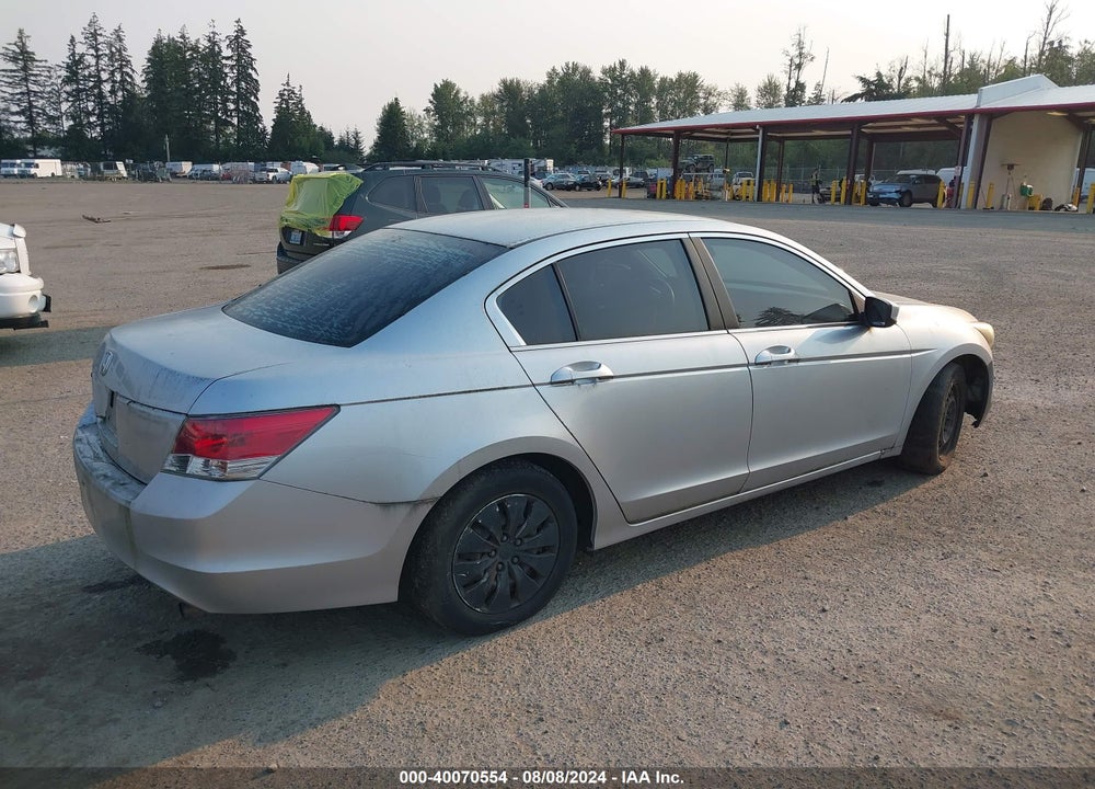 2008 HONDA ACCORD 2.4 LX VIN: 1HGCP26308A157993
