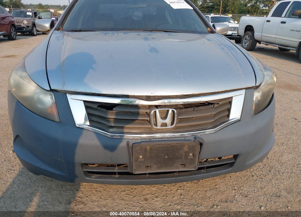2008 HONDA ACCORD 2.4 LX VIN: 1HGCP26308A157993