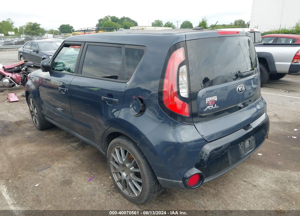 2016 KIA SOUL VIN: KNDJP3A59G7313724
