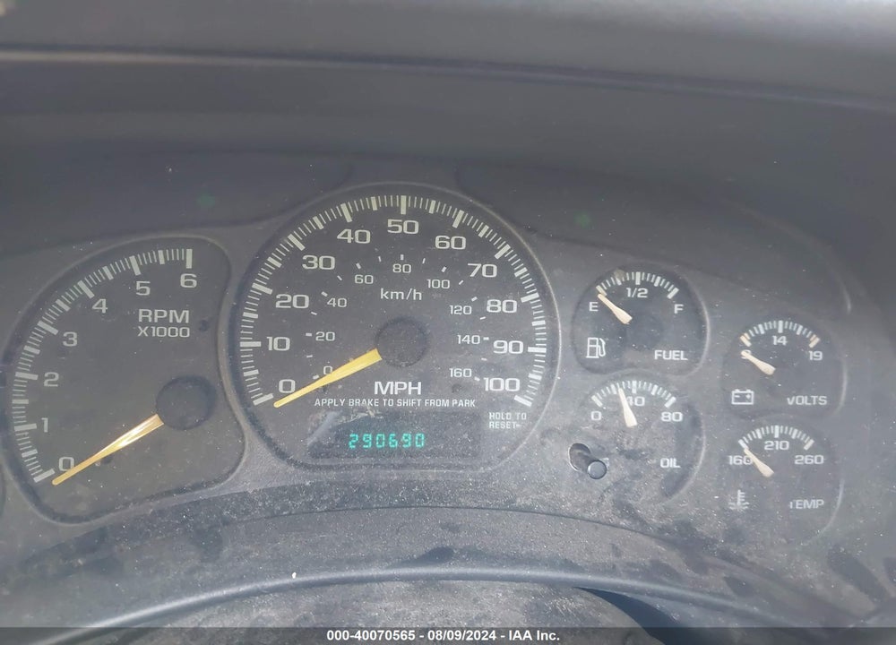 2000 GMC YUKON VIN: 1GKEC13T5YJ180711